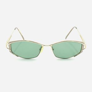 Eyewares Songstress Gold Oval Sunglasses Frames